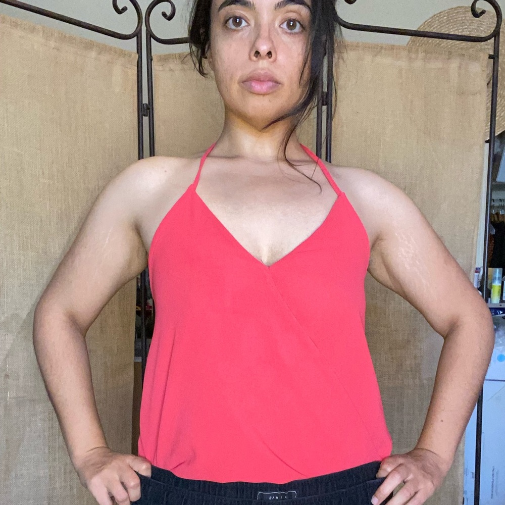 Red Halter Top